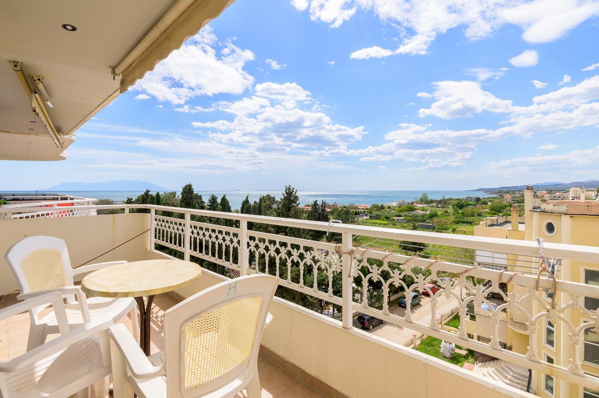 Sea View Apartment Néa Khilí Extérieur photo